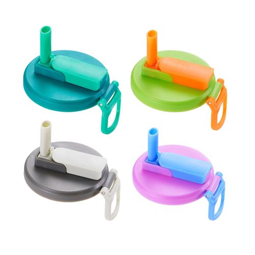 Couvercles De Canettes De Soda En Silicone, Couvercles De Pailles, Sans Bpa, Réutilisables, Hermétiques, Pour Canettes De Boissons Standard, Jus De Bière, Seltzer, 1/2/4 Pièces-Mélanger La Couleur