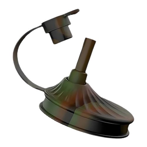 Couvercles De Canette De Soda En Silicone Avec Paille, Couvercles Réutilisables Sans Bpa Pour Soda, Coke, Bière, Boisson, Couvercle Anti-Fuite, Adapté Aux Canettes Standard-Camouflage