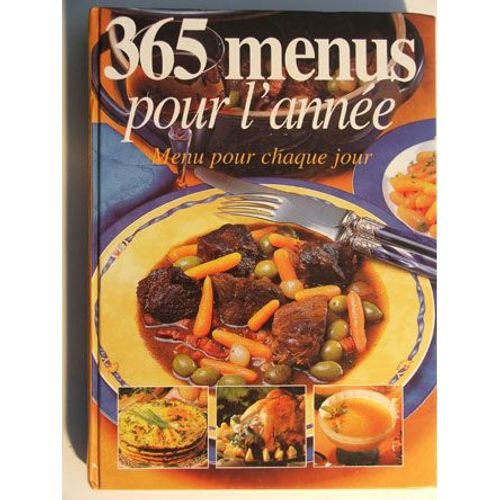 365 Menus Pour L'année