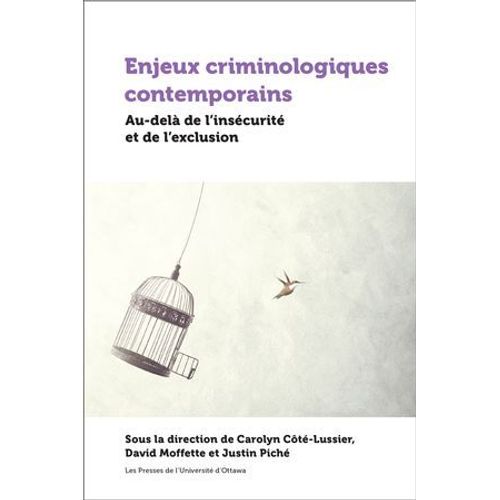 Enjeux Criminologiques Contemporains