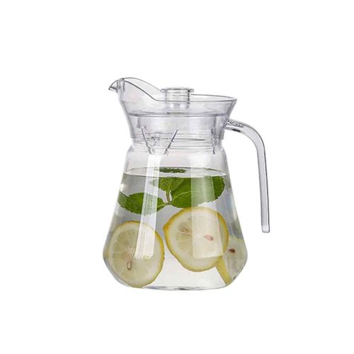 Pichet À Boisson Froide Avec Bec Verseur Et Couvercle Anti-Déversement, Pichet À Eau De Grande Capacité Pour Thé Glacé, Jus De Limonade, Distributeur D'eau Extérieur Pour Fêtes, Maison, Bureau-1l