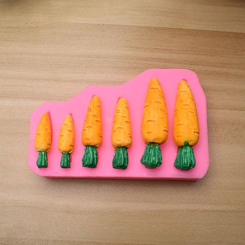 Moule À Gâteau En Silicone À Motif De Carotte, Outils De Cuisson, Pâtisserie Résistante À La Chaleur, Pour Boulangerie
