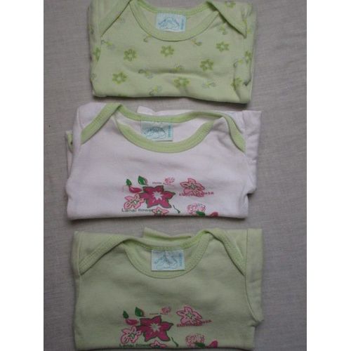 Lot De 3 Bodies, 3 Mois
