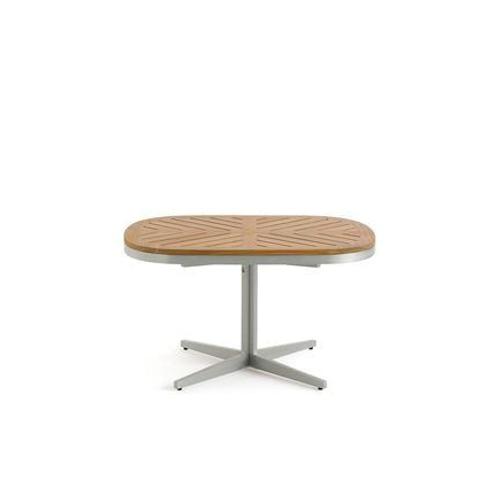 Am.Pm - Table Basse De Jardin Teck/Aluminium, Maestrale - Beige