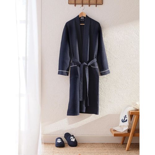 Marty Ensemble Kimono Unisexe Peignoir/ Pantoufles