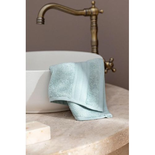 Serviette Pour Le Visage Martha (Tencel:Trade_Mark:) - Vert Menthe - 50x80 Cm