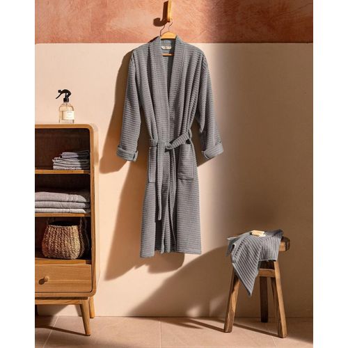 Carla Ensemble Peignoir Unisexe À Col Kimono