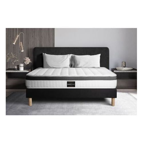 Prestige Literie - Matelas Supérieur Mémoire De Forme 3 Zones De Confort - Blanc