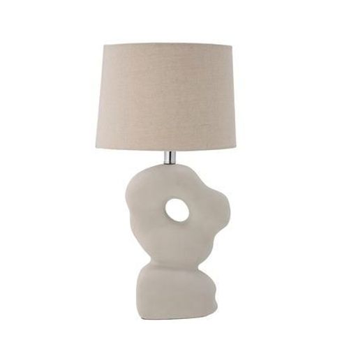 Bloomingville - Lampe Ã  Poser Blanche En Grã¿S Cathy  - Blanc