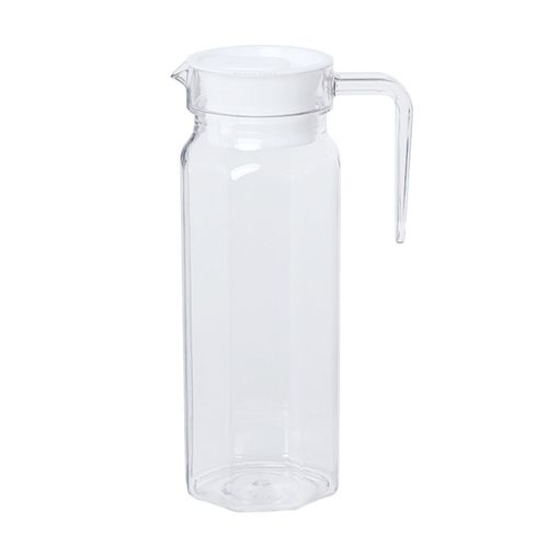 Pichet D'eau Froide 1,1 L Distributeur De Boissons Transparent De Grande Capacité Pichet Avec Couvercle Bec Verseur Pot De Boisson De Jus De Limonade Pour Boissons Chaudes Et Froides-B