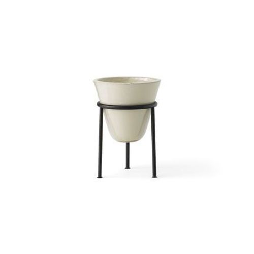 Audo - Pot De Plantes Daiza - H35/Ø25 Cm - Blanc