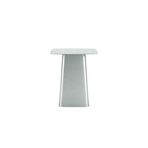 Vitra - Table D'extérieur Metal Side - Galvanisé - M - Gris