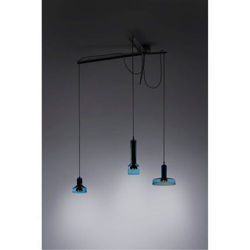 Artemide - Suspension Stablight 3 Flame - Bleu Marine - Bleu