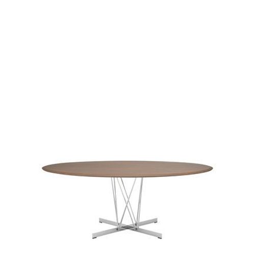 Kartell - Table Ronde Viscount Of Wood - Noyer - Marron