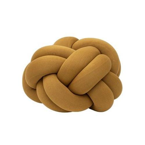 Design House Stockholm - Coussin Knot Xl - Jaune  - Jaune