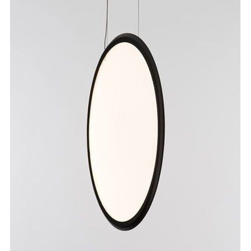 Artemide - Suspension Discovery Vertical - Black - Sans App - Ø 140 - Noir