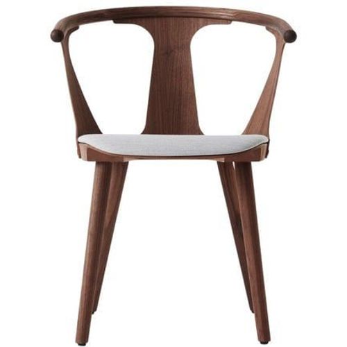 Andtradition - Chaise In Between Sk2 - Noyer Huilé - Balder - Gris