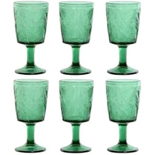 Verres - Home Esprit - Lot De 6 - Verre - 285 Ml - Multicolore