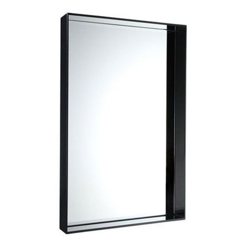 Kartell - Miroir mural Only Me - noir brillant - L - Noir