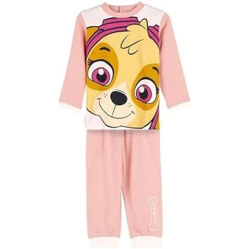 Pyjama D'hiver - Paw Patrol - Chase - 100% Coton - Mixte - 2 Pièces