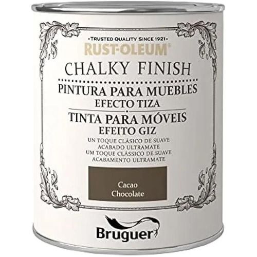 Peinture - BRUGUER - Xylazel Chalky Finish - Cacao - 750 ml - Mat intérieur