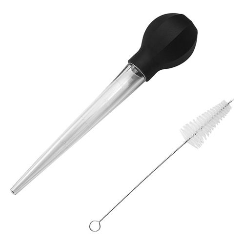 1 ensemble de seringue à poire à dinde, grande qualité alimentaire avec brosse de nettoyage, pompe à Tube de seringue pour barbecue, outil de cuisine