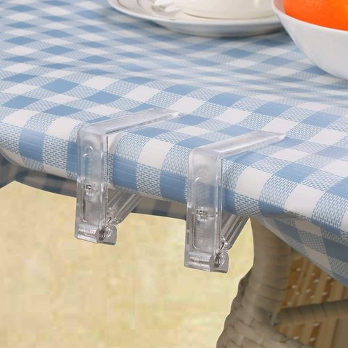 Pinces triangulaires pour couverture de Table, 8 pièces, coupe-vent, Anti-fissure, robuste, universelle, fixe, usage quotidien, support de pinces pour nappe, pour fête