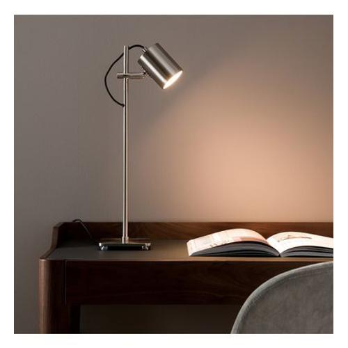 Am.Pm - Lampe Spot Finition Nickel Satiné, Girevole - Gris