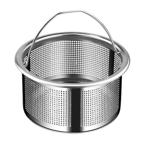 Filtre d'évier haute densité résistant à la corrosion antirouille portable facile à nettoyer anti-colmatage filtre d'évier en maille d'acier inoxydable efficace fournitures de cuisine-B