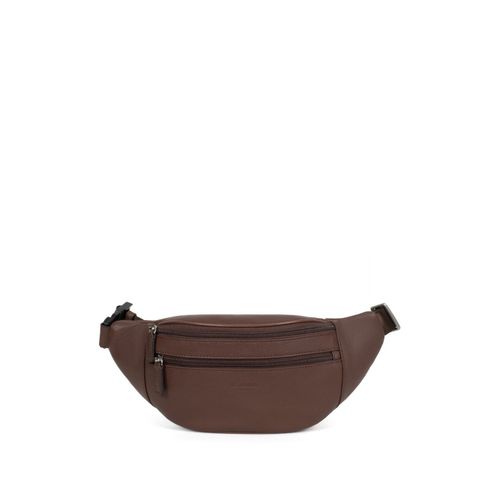 Sac banane Hexagona Ref 61719 Chocolat 33*12.5*7.5 cm