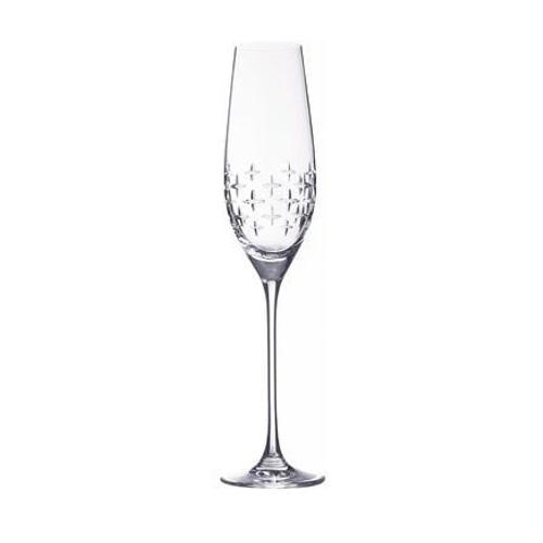 Degrenne - Newport Twist - Set De 6 - Flûte À Champagne 21 Cl - Transparent