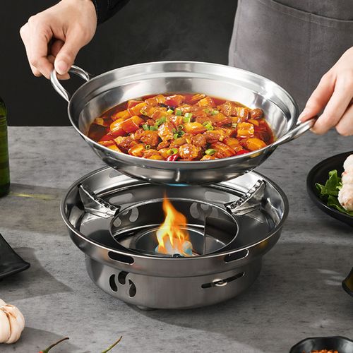 Réchaud à alcool Portable et réglable, brûleur coupe-vent à combustible solide, cuisinière de voyage et de Camping pour pique-nique en plein air