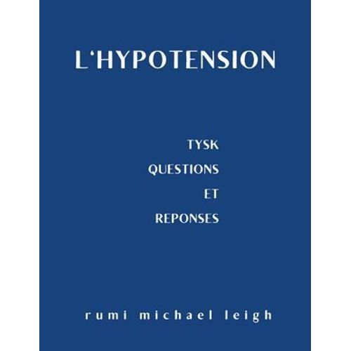 L'hypotension