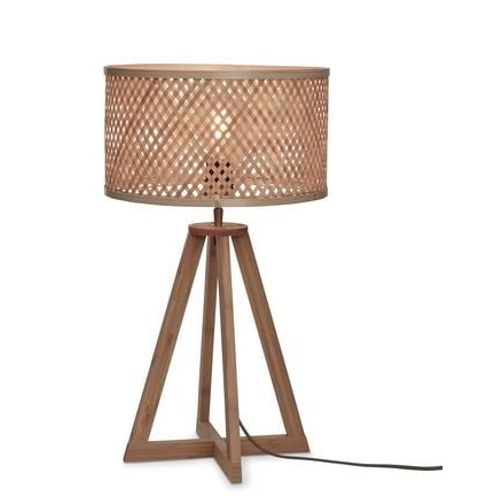 Good&mojo - Lampe De Table Java - Naturel