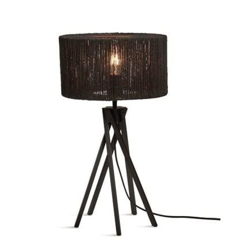 Good&mojo - Lampe De Table Iguazu - Noir