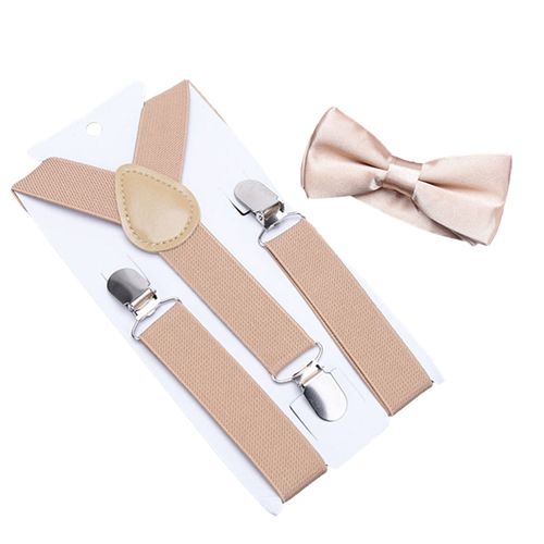 Ceinture À Bretelles Avec N?Ud Pour Enfants, Élastique À La Mode, Taille Réglable, Design Polyvalent, Bande Élastique Pour Festivals, Occasions Spéciales-Kaki