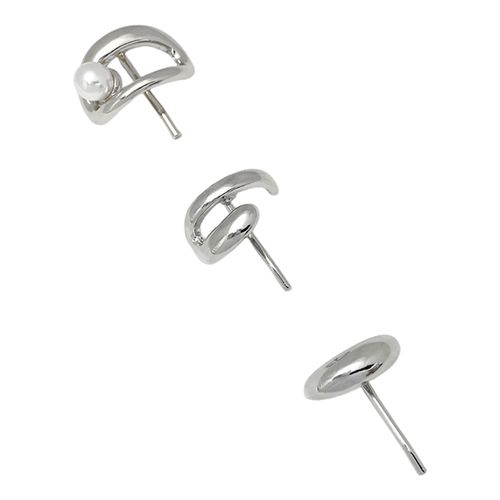 Pinces À Cheveux Longues Pour Femmes Et Filles, 3 Pièces, Pinces À Queue De Cheval, Antidérapantes, Faciles À Utiliser, Barrettes Décoratives, Accessoires Pour Cheveux-Argent E 