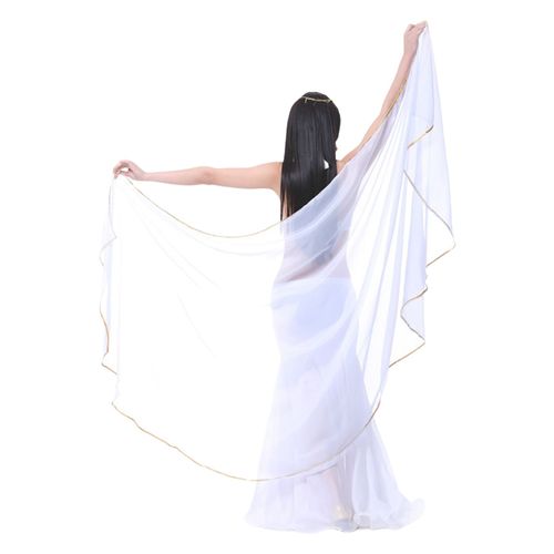 Châle en fausse soie pour femmes, écharpe d'été en mousseline de soie, robes de soirée, robes de mariée, enveloppe de plage en fausse soie-Blanc