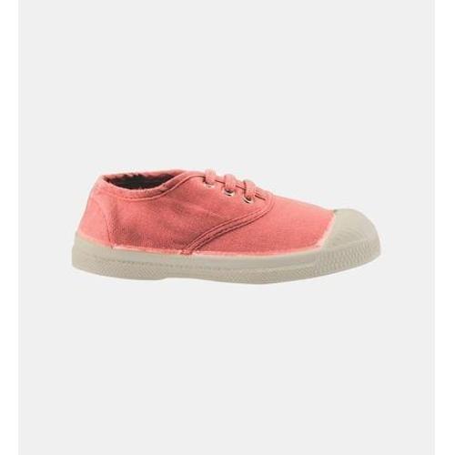 Bensimon Tennis Lacets En Coton Rose