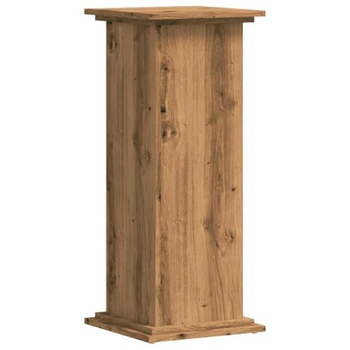 Support Pour Plantes Meuble Fleur 33 X 33 X 80 Cm Bois D'ingénierie Marron Helloshop26 02_0045153