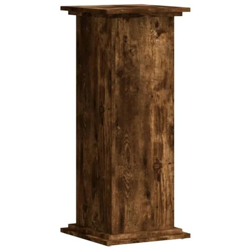 Support Pour Plantes Meuble Fleur 33 X 33 X 80 Cm Bois D'ingénierie Marron Helloshop26 02_0045155