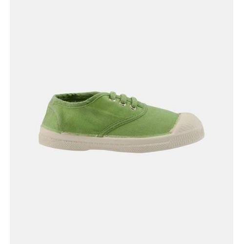 Bensimon Tennis Lacets En Coton Vert