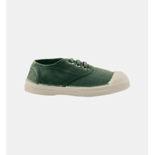 Bensimon Tennis Lacets En Coton Vert