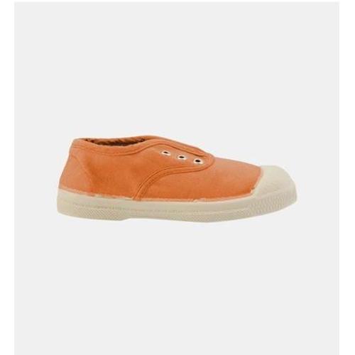 Bensimon Tennis Elly Aveclastique Etillets En Coton Orange