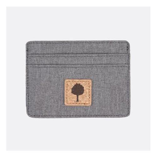 Faguo - Portefeuille polyester recyclÃ© Card HOLDER  - Gris