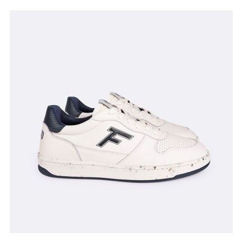 Faguo Baskets Cuir Alder Bleu