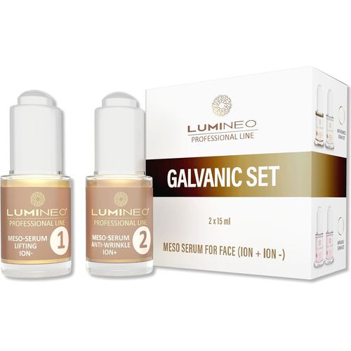 Anwxai-Galvanique Deux Sérums Visage(Set)|Sérum De Mésothérapie Pour Le Visage|Préparations Liftantes Anti-Rides Anti-Âge Pour Appareils À Ultrasons Masseurs De Visage Avec Ion