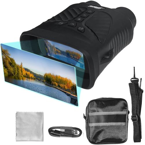 anwxai-Jumelles De Vision Nocturne Tx-257¿Vidéo Fullhd 1080P,Photos 40Mp,Grossissement Optique 4X,Zoom Numérique 8X Et Éclairage Led Ir¿Lunettes De Vision Nocturne Pour La Chasse,La Randonnée