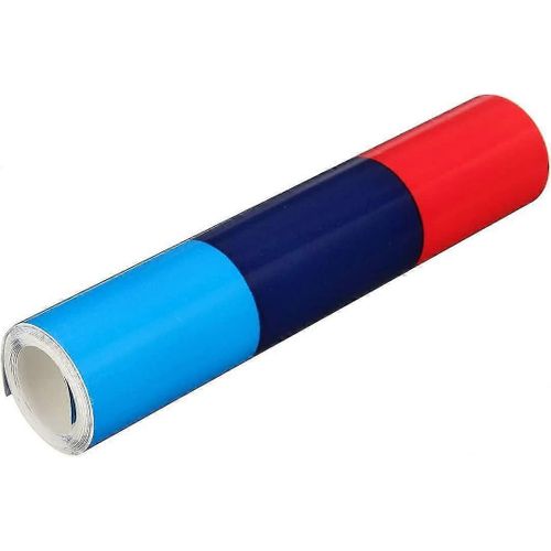 6 « X40 » Pour Bmw M Color Stripes Decal Sticker Bmw Hood Avant Pare-Chocs Arrière Ailes Latérales (Autocollant De Décalque De Rayure Pour Bmw)