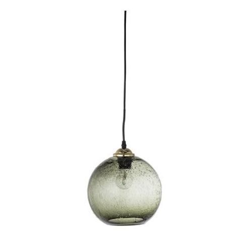 Bloomingville - Suspension Boule Verre Bloomingville Alber - Vert